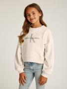 Calvin Klein Sweatshirt GLITTER MONOLOGO CN SWEATSHIRT voor kinderen t...