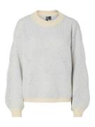 pieces Trui met ronde hals PCJENNA LS O-NECK KNIT NOOS BC