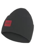 HUGO Beanie Xaff 6 met logobadge