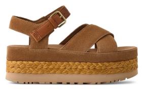 UGG Plateausandalen AUBREY ANKLE STRAP , sandalette, sleehak sandaal m...