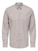 ONLY & SONS Overhemd met lange mouwen ONSCANTLEY LIFE LS SOLID LINEN S...
