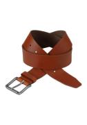 Boss Leren riem Joris Sz40 met logo op de riemsluiting