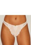 Jette Joop String met mix van fijn kant en soft-mesh