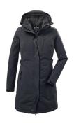 Killtec Parka KOW 165 WMN PRK Water- en winddichte parka met teddyflee...
