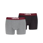 Levi's® Boxershort LEVIS MEN SLD BASC BOXER BRIEF ORG CO 2P (Set van 2...