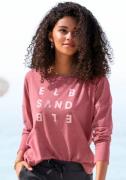 Elbsand Longsleeve Ingrun met logoprint op de voorkant, shirt met lang...