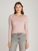 Tommy Hilfiger Shirt met lange mouwen SLIM 5X2 RIB O-NK LS
