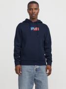 Jack & Jones Hoodie JJECORP GRAPHIC SWEAT HOOD NOOS