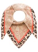 Zwillingsherz Modieus sjaaltje Drihoekdoek BW "Boze Leo" met leeuwhoof...