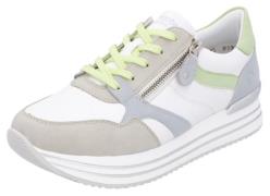 Remonte Plateausneakers vrijetijdsschoen, lage schoen, veterschoen met...