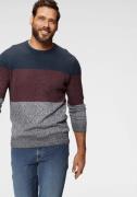 Man's World Trui met ronde hals Tot maat 5 XL