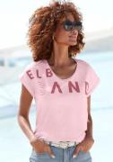 Elbsand T-shirt gemaakt van zachte jersey, shirt met korte mouwen, spo...