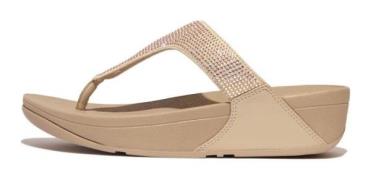 Fitflop Dianets LULU CRYSTAL EMBELLISHED TOE-POST SANDALS - HOTFIX sle...