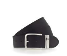 MUSTANG Leren riem met versierde metalen lus, 4 cm (1 stuk)