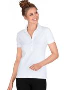 Trigema Poloshirt TRIGEMA poloshirt met kristallen (1-delig)