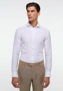 Eterna Overhemd met lange mouwen Slim fit EASY IRON (gemakkelijk te st...