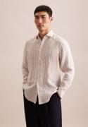 seidensticker Businessoverhemd Regular lange mouwen kentkraag strepen