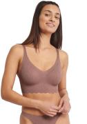 Sloggi Bralette ZERO Feel Bliss Naadloos, V-hals, stretch-kant (set, 1...
