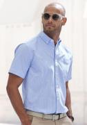 H.I.S Overhemd met korte mouwen Regular fit Oxford overhemd met korte ...