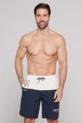 CAMP DAVID Zwemshort met logoprint