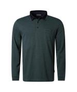 Pierre Cardin Poloshirt met lange mouwen
