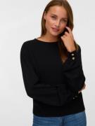 Vero Moda Gebreide trui VMHOLLYKARIS LS O-NECK PULLOVER BOO