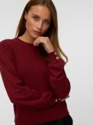 Vero Moda Gebreide trui VMHOLLYKARIS LS O-NECK PULLOVER BOO
