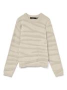 Vero Moda Gebreide trui VMMALOU LS O-NECK PULLOVER BOO
