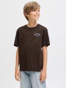 Jack & Jones Junior T-shirt JJEBRANDES BACKP RELAXED TEE SS SN JNR