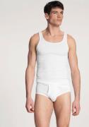 CALIDA Tanktop Twisted Cotton met klassieke vorm