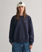 Gant Sweatshirt SHIELD C-NECK SWEAT Grafische GANT-borduursel op de bo...