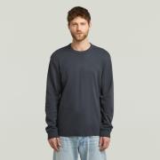 G-Star RAW Longsleeve Nifous R met geribbelde inzet aan de voorkant
