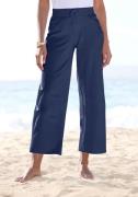 Beachtime 7/8-strandbroek van zachte jersey, wide leg, joggingbroek, l...