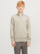 Jack & Jones Junior Schipperstrui JJEEMIL KNIT HALF ZIP NOOS JNR