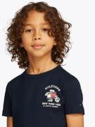 Tommy Hilfiger T-shirt FLAG FUN TEE SS met grafisch logo