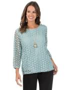 Lady Kanten Shirt (1-delig)