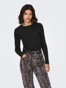 Only Shirt met lange mouwen ONLCHECKIE LIFE L/S TOP BOX JRS