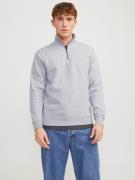 Jack & Jones Sweatshirt JJEBRADLEY SWEAT HALF ZIP NOOS