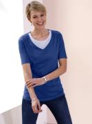 Classic Basics Shirt met korte mouwen 2-in-1-Shirt (1-delig)