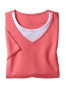 Classic Basics Shirt met korte mouwen 2-in-1-Shirt (1-delig)