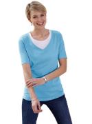 Classic Basics Shirt met korte mouwen 2-in-1-Shirt (1-delig)