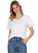 Trigema T-shirt TRIGEMA oversized T-shirt met V-hals (1-delig)
