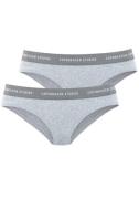 Copenhagen Studios Bikinibroekje Met zachte logoband van geribde bio-k...