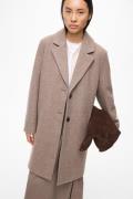Vila Korte jas VICLAUDIA BUTTON COAT - NOOS