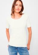 Cecil T-shirt Stijl Lena met een ronde hals