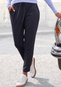 Lascana Comfortbroek met zakken, joggingbroek, elegant-sportief, jerse...