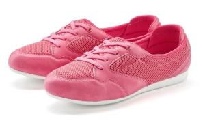 Lascana Sneakers Vrijetijdsschoen, lage schoen, in modieuze mesh-look ...