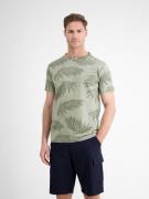 Lerros T-shirt LERROS jacquard T-shirt voor heren