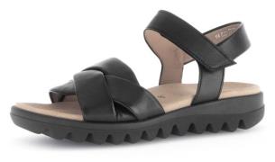 Gabor Sandalen , zomerschoen, wedge-sandaal, comfort-schoen met klitte...