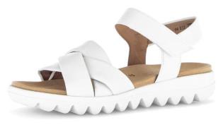 Gabor Sandalen , zomerschoen, wedge-sandaal, comfort-schoen met klitte...